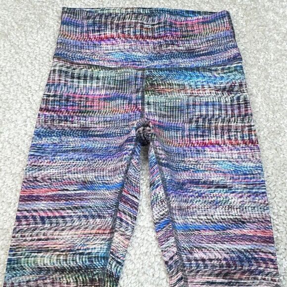 Lululemon Wunder Train Hi Rise Crop Legging Digital Oasis - Picture 9 of 12